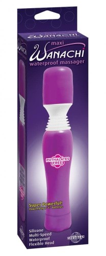Wanachi Maxi Massager White - Клиторальный массажер, 22 см (пурпурный)