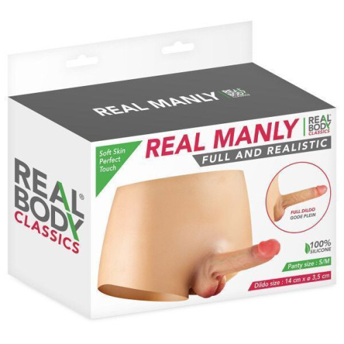 Страпон Real Body Real Manly Full And Realistic, S/M