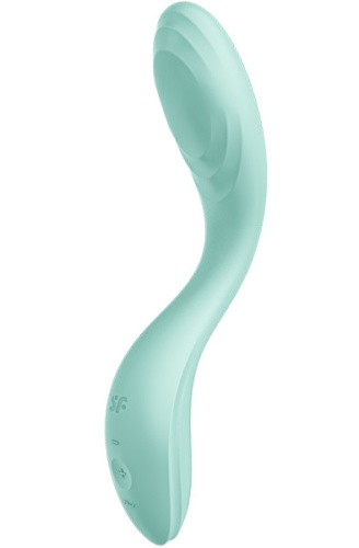 Satisfyer Rrrolling Pleasure - Вибратор для точки G, 22х4 см (мятный)