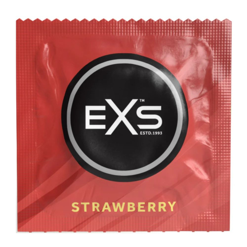 Ароматизированный презерватив EXS Strawberry Flavour Condom, 1 шт
