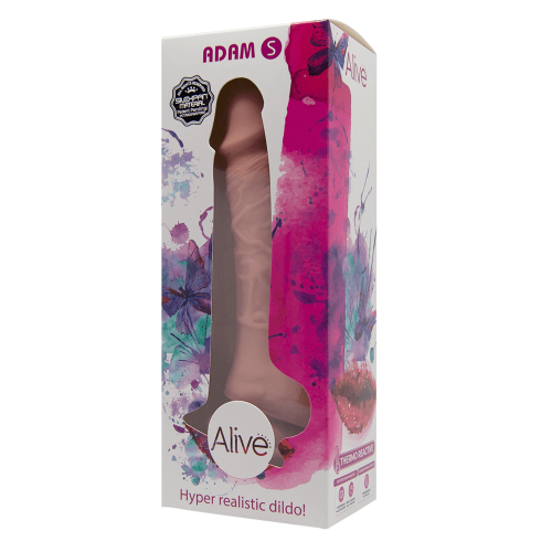 Реалистичный фаллоимитатор Alive Adam S, 18 см