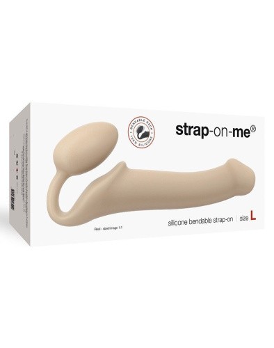 Безремневой страпон Strap-On-Me L, 19 см