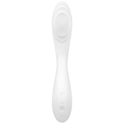 Satisfyer Rrrolling Pleasure - Вибратор для точки G, 22х4 см (белый)