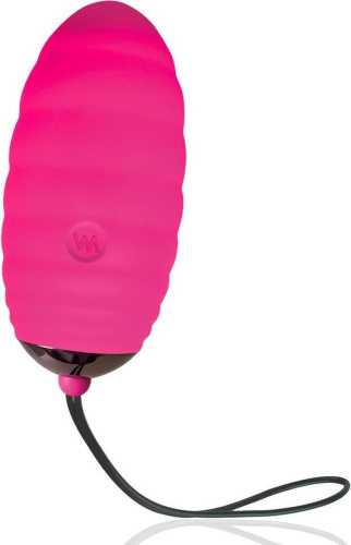 Adrien Lastic Ocean Breeze Pink Виброяйцо с пультом ДУ, 10 режимов работы, 7.5х3.4 см (розовое)