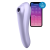 Satisfyer Dual Pleasure - Смарт вибратор и вакуумный стимулятор 2 в 1, 18х4.9 см (сиреневый) Satisfyer Dual Pleasure - Смарт вибратор и вакуумный стимулятор 2 в 1, 18х4.9 см (сиреневый)