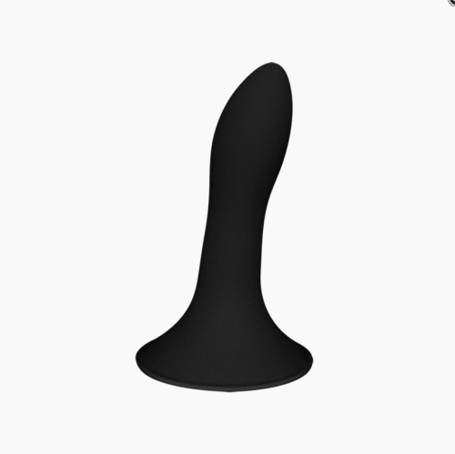 Adrien Lastic Hitsens 5 Black - дилдо с присоской, отлично подходит для страпона, 12.9х2.4 см (чёрный)