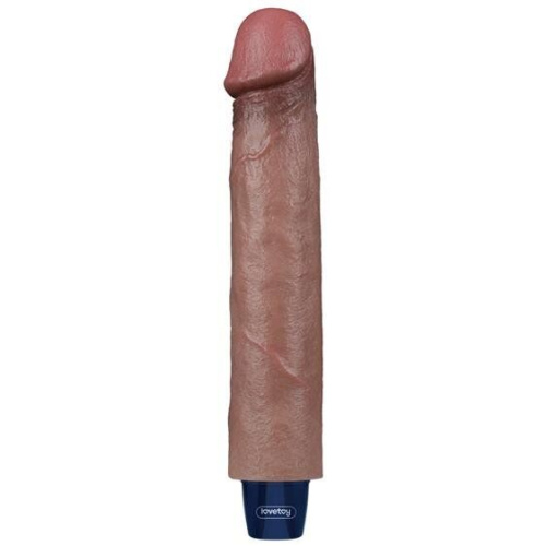Реалистичный вибратор LoveToy Real Softee Rechargeable Silicone Vibrating Dildo 9", 22.8 см