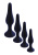 Boss Silicone Plug Black Medium - Анальная пробка, 11 см (черный) Boss Silicone Plug Black Medium - Анальная пробка, 11 см (черный)