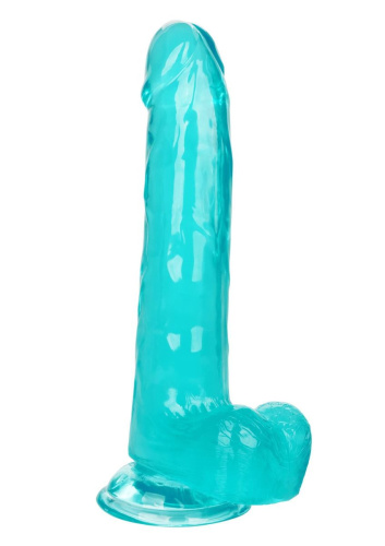 California Exotic Novelties Queen Size Dong 8 - Фаллоимитатор, 20.25х4.5 см (голубой)