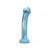 Gildo - Ocean Ripple Glass Dildo - Стеклянный фаллоимитатор, 17,6 см (голубой)