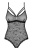 Эротическое боди с вышивкой Obsessive 818-TED-1 (S/M)