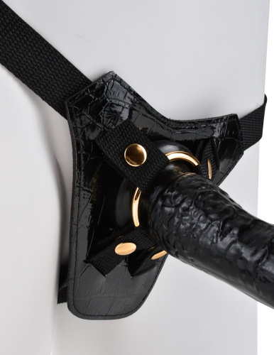 Fetish Fantasy Gold Designer Strap-On - Дизайнерский страпон, 16.5х4.5 см