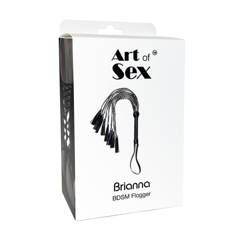 Ажурная плеть из экокожи Art of Sex - Brianna