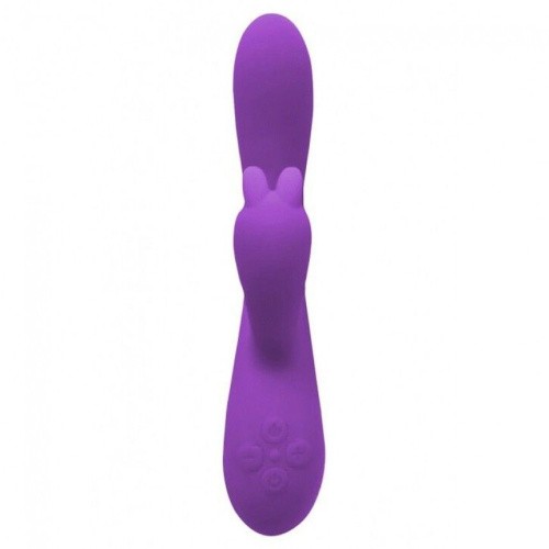 Wooomy Gili-Gili Vibrator with Heat - Вибратор-кролик, 20.2 x 3.4 см (фиолетовый)