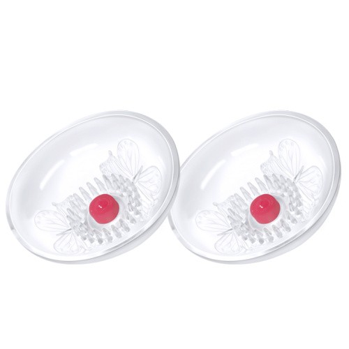 LyBaile Momo II Breast Enhancer - Помпы для груди с вибрацией, 9х5 см