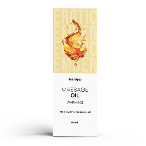 Массажное масло Satisfyer Massage Oil Warming, 250 мл