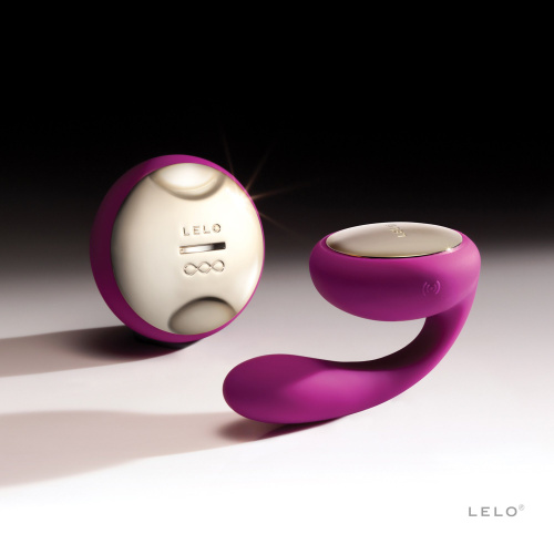 Lelo Ida - Вибромассажер для пары, 9х1.9 см (фиолетовый)