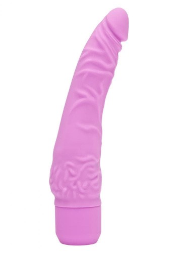 Get Real Classic Slim - Силиконовый вибратор, 21x4 см (фиолетовый)