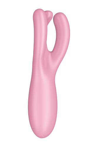 Satisfyer Threesome 4 - Вібратор для клітора, 14х5.6 см (рожевий) - купити в Києві, Україні