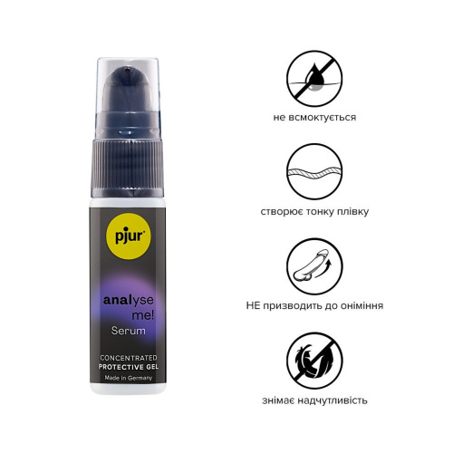 Pjur Analyse Me Serum концентрована сироватка для анального сексу, 20 мл - купити в Києві, Україні