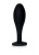 Анальная пробка с камнем B-Series Jewellery Silicone Black Plug, M Анальная пробка с камнем B-Series Jewellery Silicone Black Plug, M
