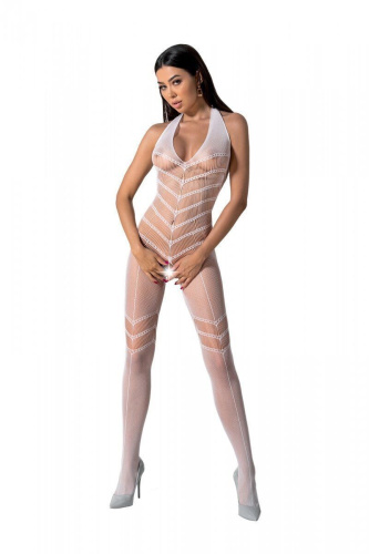 Бодистокинг с плетением на животике Passion BS100, One Size