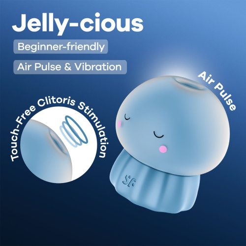 Вакуумный стимулятор клитора Satisfyer Jelly-cious