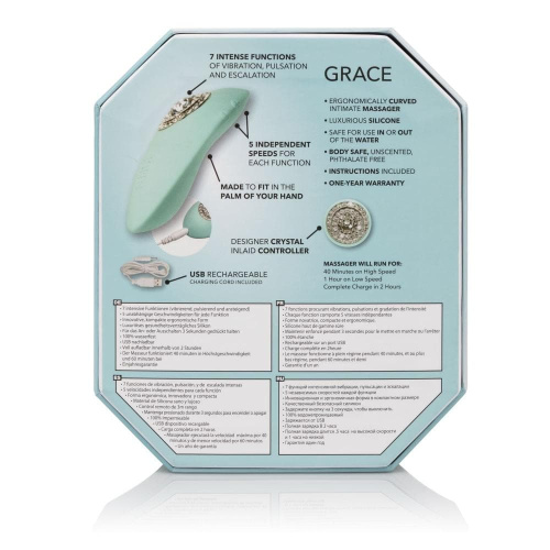 CalExotics Pave Grace вибратор для клитора, 10,25 см