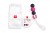 Gvibe Geisha balls Magnetic - Мощный магнитный тренажер Кегеля, 2х27 г, 2х15 г (розовый с черным) Gvibe Geisha balls Magnetic - Мощный магнитный тренажер Кегеля, 2х27 г, 2х15 г (розовый с черным)
