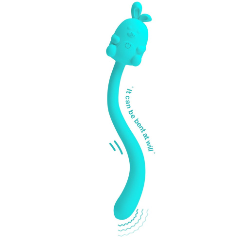 Мини вибратор на палочке Pretty Love Cute Bunny Flirting Stick