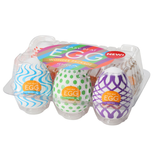 Набор мастурбаторов Tenga Egg Wonder Pack