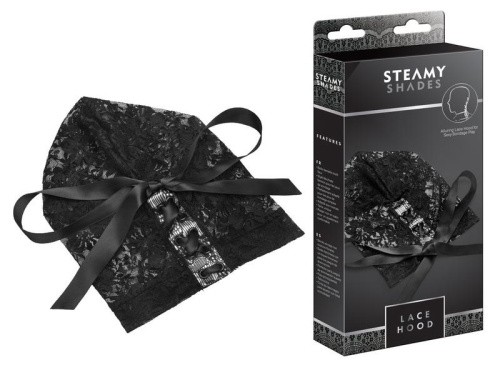 StRubber Steamy Shades Lace Hood - Ажурная БДСМ-маска