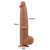 Реалистичный фаллоимитатор LoveToy Sliding-Skin Dual Layer Dong, 34 см
