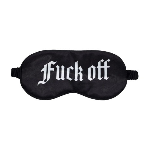 Маска на глаза Ouch! Satin Blindfold Fuck Off