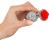 Orion Rose Butt Plug - Анальна пробка с розой в основании, 9х3.4 см (серебристый с красным) Orion Rose Butt Plug - Анальна пробка с розой в основании, 9х3.4 см (серебристый с красным)