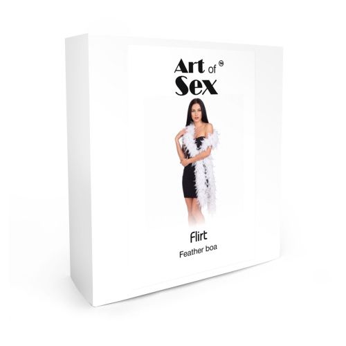 Боа из перьев Art of Sex, 2 метра белое