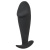 Orion Black Velvets Butt Plug - Анальная пробка в форме пениса, 10х3 см (черный)