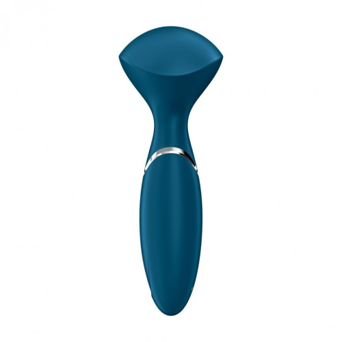 Satisfyer Mini Wand-er - Вібромасажер, 16х6 см (синій) - купити в Києві, Україні