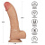 Реалистичный вибратор LoveToy Vibrating Power Basics Cock, 22 см