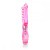 Evolved Dual Pleasure Vibe - Двойной вибратор, 27х2.5 см (розовый)