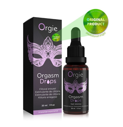 ORGASM DROPS - Збуджуючи краплі для клітора, 30 мл - купити в Києві, Україні