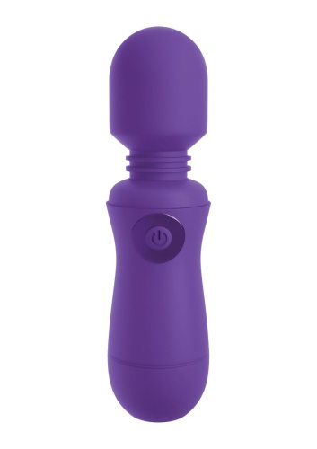 Pipedream - OMG Wands Enjoy Rechargeable Wand - Вибромассажер-микрофон, 15х4 см (фиолетовый)