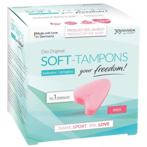 Joy Division Soft-Tampons Mini - Тампоны, 3 шт