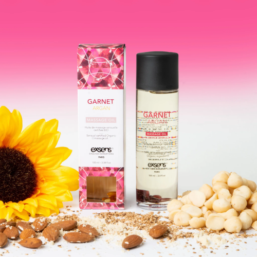 Массажное масло с гранатом EXSENS Garnet Argan, 100 мл