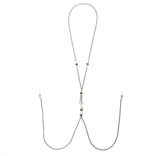 Украшение для сосков Art of Sex - Nipple Clamps Arrow (гранатовый)