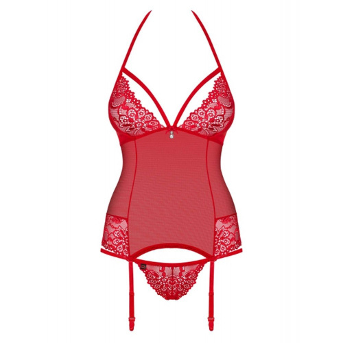 Комплект Obsessive 838-COR-3 corset  (S/M)