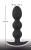Orion Black Velvets Heavy Beads - Анальна пробка, 13,3х3,2 см (чорний) - купити в Києві, Україні Orion Black Velvets Heavy Beads - Анальна пробка, 13,3х3,2 см (чорний) - купити в Києві, Україні