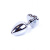Анальная пробка Jewellery Silver Heart Plug - размер S Анальная пробка Jewellery Silver Heart Plug - размер S