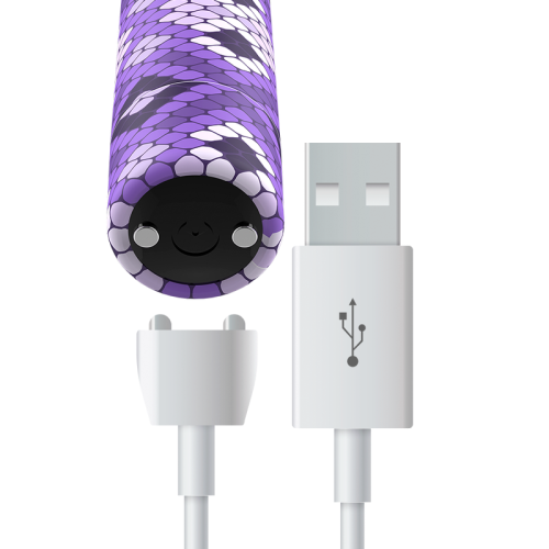 Віброкуля Custom Bullets Snake Purple, 6,25х2 см (фіолетовий) - купити в Києві, Україні