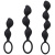 Набор анальных игрушек Doc Johnson Mood Naughty Contour Beads Trainer Set
